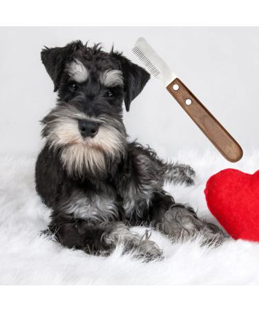 Vastseea Professional Dog Trimmer - Ergonomic Wooden Handle for Animal Care - Ideal for Right-Handed Grooming - Perfect for Most Dogs - Buy Online on SooperMarket.com