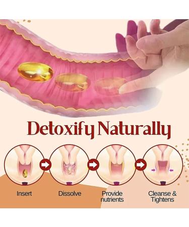 Soothe&Slim Anti-Itch Detox Slimming Capsules - Anniecare Instant Slimming & Firming, Natural & Pink, Anti-Odor, 5 Box Pack - Buy Online on SooperMarket.com