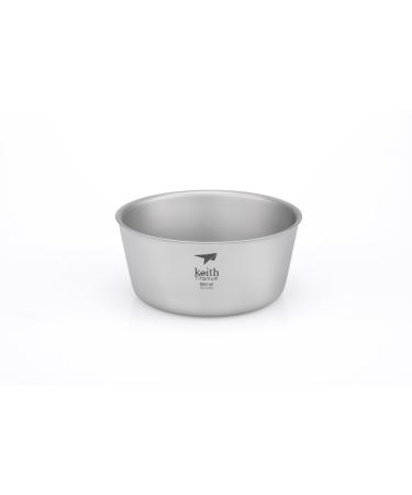 Keith Titanium Ti5322 Double-Wall Insulated Bowl -18.6 fl oz