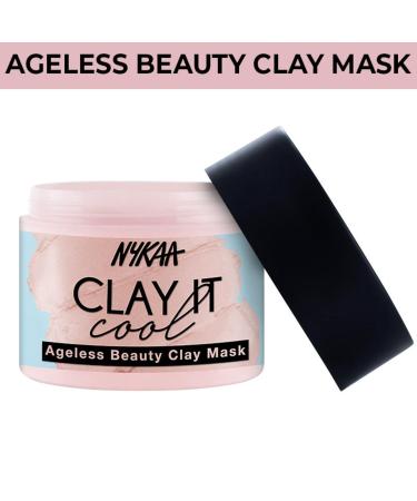 Nykaa Naturals Clay It Cool Mask - Antioxidant-Rich Face Mask for Youthful Glow & Improved Circulation - 3.5 oz - International Shipping Available - Buy Online on SooperMarket.com