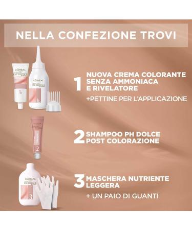 3 x L'Or al Paris Excellence Cream Permanent Hair Color - Universal Nude Light Brown 5U | Triple Treatment Formula - Buy Online on SooperMarket.com