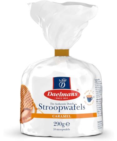 Caramel Wafers Bundle with Daelmans Stroopwafels 290g in Clip Bag (6 Pack) - Buy Online on SooperMarket.com