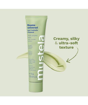Mustela Avocado Multi-Purpose Balm - Natural Moisturizer for Face, Lips & Body - EWG Verified, Fragrance-Free - 2.53 fl. oz - Buy Online on SooperMarket.com