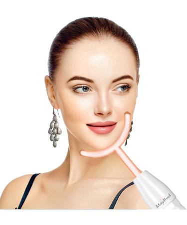 MayBud Portable Handheld High Frequency Y Glass Tube Wand (Neon) - Premium Skin Care Tool - Buy Online on SooperMarket.com