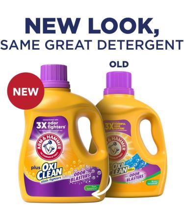 Arm & Hammer Plus OxiClean Odor Blasters Liquid Laundry Detergent - Fresh Botanical 77 Loads 100.5 Fl oz - Ships Worldwide - Buy Online on SooperMarket.com