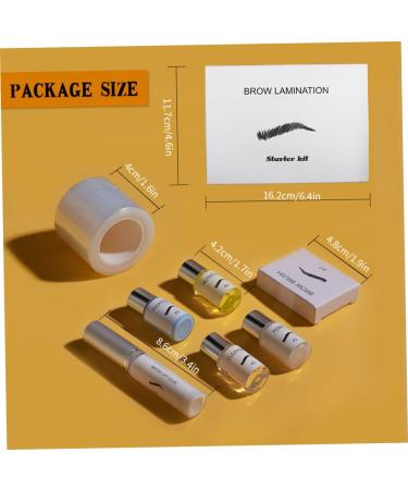 Beauty Brows Kit for 45-60 Days 3D Eyebrow Lamination Kit Natural Trendy Long Lasting Perming Eyebrow Kit for Home Use - Buy Online on SooperMarket.com
