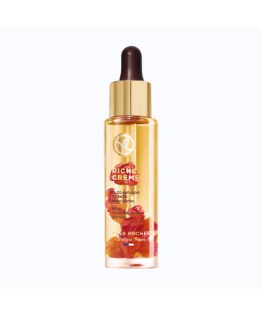 Yves Rocher Rose Oleo Infusion Serum for Intensely Nourished Skin Smooth the Look of Fine Lines & Wrinkles Ideal for Dry Skin 1 FL OZ