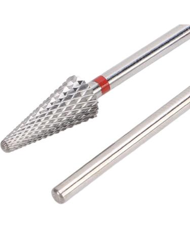 Nail Tapered Drill Bit Professional Fast Removing Tungsten Steel Manicure Drill Bits for Exfoliating Polishing - Buy Online on SooperMarket.com