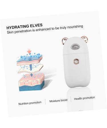 CANIGHT 1pc Beauty Humidifier Handheld Humidifier Portable Humidifiers Electronic Component White - Buy Online on SooperMarket.com