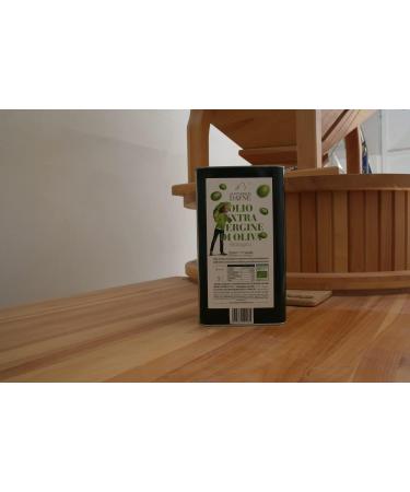 Organic extra virgin olive oil cold-pressed Evo oil Pack 2 cans of 3 liters - Buy Online on SooperMarket.com