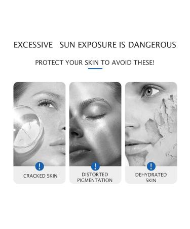 VENZEN 2Pcs Clear Tender Skin Sunscreen Set SPF35 - Aloe Vera Anti-Freckle UV Protection for Face & Body - Summer Skin Care - Buy Online on SooperMarket.com