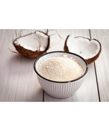 Organic Coconut Flour 8 oz | Non-GMO, Kosher, Raw, Vegan, Unsweetened | Fine Powder for Baking | Bulk Pack - Buy Online on SooperMarket.com