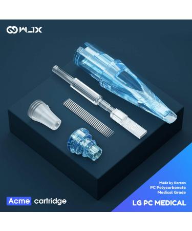 WJX 1011RM Tattoo Cartridges - 20Pcs Disposable Curved Magnum Needles - Buy Online on SooperMarket.com