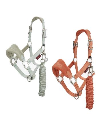 LeMieux Mini Vogue Headcollar In Fern Or Apricot IT04191/2 Mini Fern