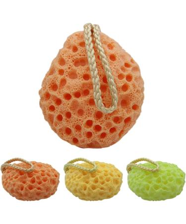 Cabilock Face Exfoliator Sponge Body Cleansing Sponge Exfoliating Bath Sponge Remover Dead Skin Facial Exfoliator Sponge Loofah Sponge Fruit Bath Sponge Bath Shower Dish Spa Miss Body Brush - Buy Online on SooperMarket.com