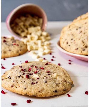 Natural Fruit Topping with Raspberries & Cherries - Gluten-Free Vegan No Additives Perfect for Porridge & Pastries - 15g (2 Pack) - Buy Online on SooperMarket.com