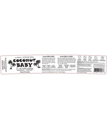 Coconut Essentials | COCONUT BABY Oil for Hair & Skin - All Natural Moisturizer - Unscented baby oil Massage Sensitive Skin Healthy Hair with Sunflower and Grapeseed oils - 4fl oz - Buy Online on SooperMarket.com