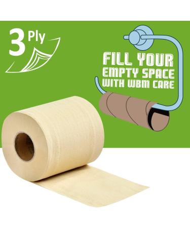 WBM Ultra Soft Bamboo Toilet Paper 20 Mega Rolls 20 60 Regular Rolls 3 Ply Bath Tissue 20 Count - Buy Online on SooperMarket.com