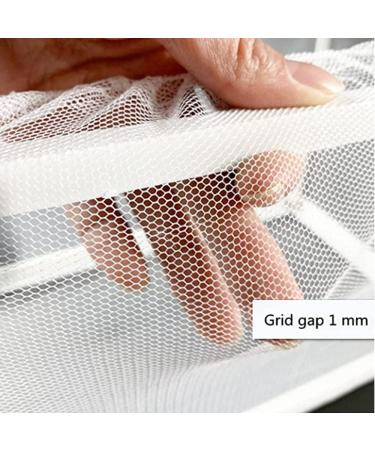 2 Pcs Nylon Mesh Aquarium Fish Fry Hatchery Isolation Box with Board - Buy Online on SooperMarket.com