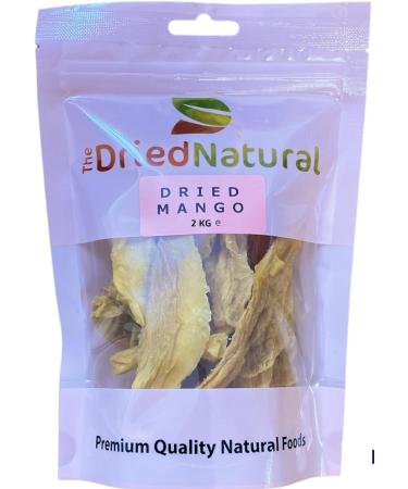DRIED MANGO SLICES 1 KG%100 Natural Premium Quality - The Dried Natural - Buy Online on SooperMarket.com