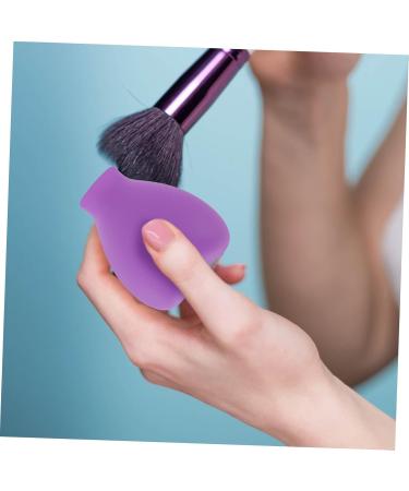 6-Piece Makeup Brush Dust Cover Set | Silicone Cosmetic Brush Holders & Lipstick Protection | Travel-Friendly Beauty Accessories - Buy Online on SooperMarket.com