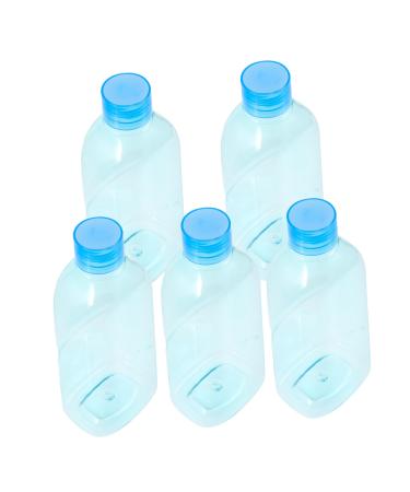 ORFOFE 5pcs Eye Wash Dropper Travel Accessory Mini Liquid Bottle Home Supplies Plastic Blue