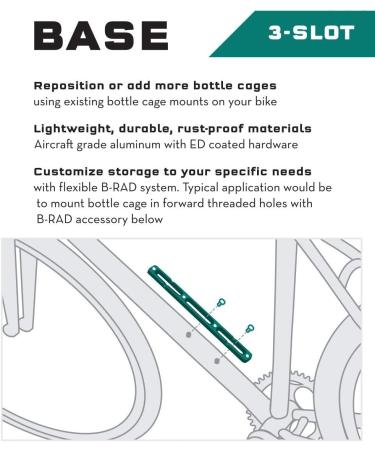 Wolf Tooth Components B-RAD Mounting Base - Medium | Shop Now - Buy Online on SooperMarket.com