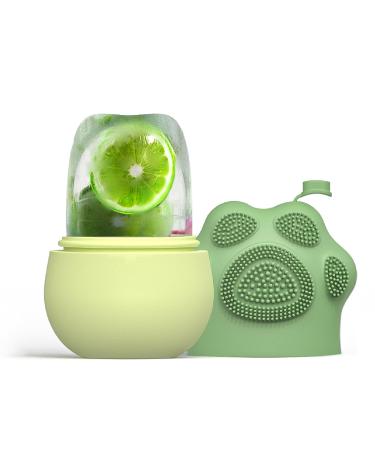 Ice Face Roller Joyeee Silicone Ice Roller For Face and Eyes Puffiness Relief Reusable Face Ice Cubes Migraine Pain Relief Facial Ice Mold Skincare Tools Gifts for Women Beauty