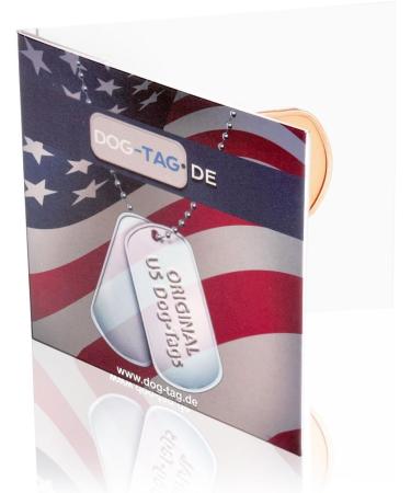Personalized Dog ID Tags | Embossed Chains & Silencers Set | Custom Designs Available | Military Quality Rambo Equipment - Buy Online on SooperMarket.com