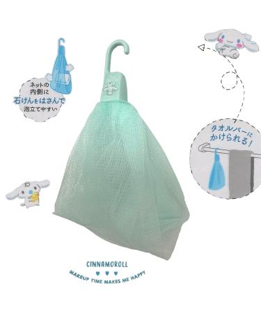 Sanrio Cinnamoroll Foaming Net with Hook - Face Washing Essential - Buy Online on SooperMarket.com