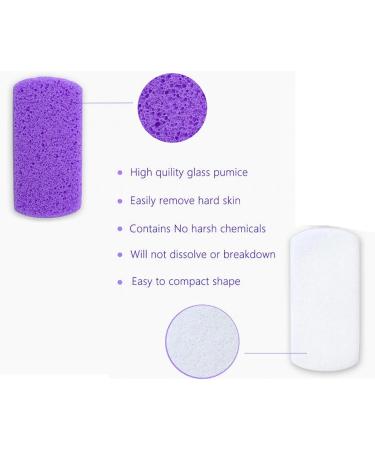 Feet Scrubber - Foot Pumice Double Sided Foot Scrub | Manual Foot Grinding Stone Foot Stone Ideal for Smooth Heels Dead Skin Suitable for Home and Beauty Salons - Buy Online on SooperMarket.com