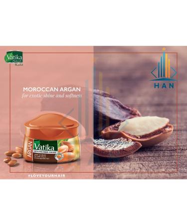 Vatika Naturals Nourish & Protect Hair Cream - Henna Almond & Aloe Vera - 140ml | Nourishing Styling Cream for Healthy Hair - Buy Online on SooperMarket.com