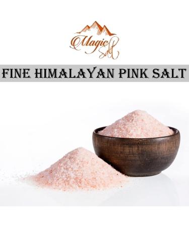 1 KG Fine Pink Himalayan Salt - Premium Quality, Unrefined & 100% Natural by Magic Salt - Buy Online on SooperMarket.com