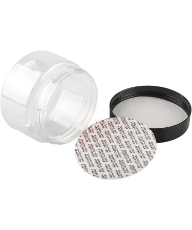 Tianzd 12-Piece 150ml Transparent Plastic Cream Can Set with Black Lid & 6 Spatulas | Ideal Cosmetic Containers for International Shipping - Buy Online on SooperMarket.com