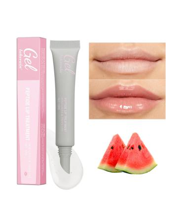 Glow Lip Balm Hydrating Moisturizing Lip Balm for Dry Cracked Lips Sheer Tint Color Shiny Glossy Long Lasting Lip Moisturizer Nourishing Lip Care Lip Repair Gel Peptide Lip Treatment ChapStick-02#