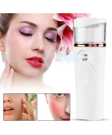 Solomi Hydrating Facial Mist Spray Handheld Nano Facial Sprayer (White) 40ml Battery Powered - Buy Online on SooperMarket.com