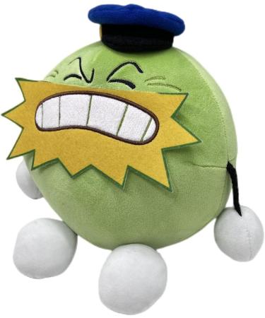 Shovelware Brain Game Plushies Cute 10" Cantaloupe Plush Toys Soft Stuffed Animal Plushies for Game Fans Plush Toys for Birthday Halloween Christmas