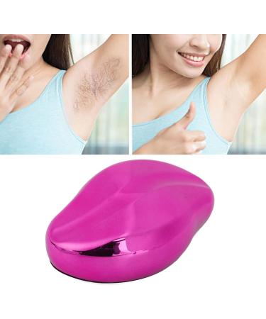 Professional Ergonomic Reusable Portable Exfoliating Hair Epilator Hair Eraser For Arms Legs For Men Women (Red) - Buy Online on SooperMarket.com