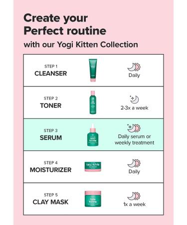 I Dew Care Juicy Kitten Face Serum - Purifying Power-Green Korean Skincare 1.01 Fl Oz - Buy Online on SooperMarket.com