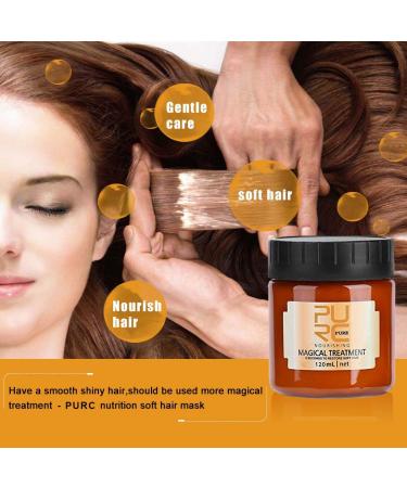 Magical Treatment Hair Mask 120ML - Advanced Molecular Hair Roots Treatment - Repairs Damage in 5 seconds - Keratin Hair and Scalp Treatment - 4.06 Fl Oz - Buy Online on SooperMarket.com
