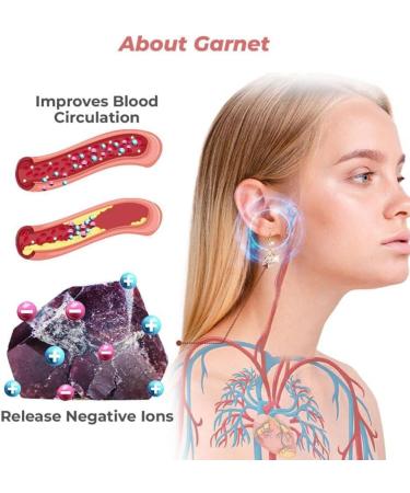 2024 NEW Lymphflow Magnetogen Earrings Lymphatic Magnetotherapy Germanium Earrings Halolux Lymphvity Magnetic Therapy Acupuncture Earrings Lymph Drainage Earrings Jewelry For Women Purple - Buy Online on SooperMarket.com