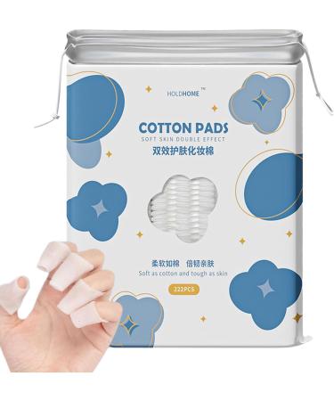 Cotton Pads For Makeup Removal - Skin-friendly Cotton Cosmetic Wipes Makeup Remover For Foundation Blush Concealer Lipsticks And Nail Polish Riastvy - Buy Online on SooperMarket.com