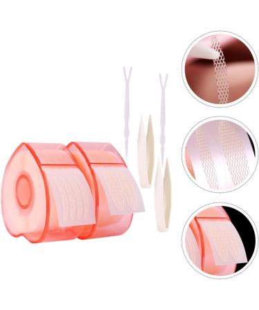 FOMIYES 2 Roll Lace Double Eyelid Sticker Double Eyes Sticker Invisible Double Exfoliating Body Scrub Invisible Tape Baby Milestone Cards Adhesive Strip Tape Strips Heart-shaped - Buy Online on SooperMarket.com