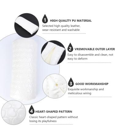 KALLORY Arm Rest for Nails Nail Manicure Hand Rest White Arm Rest Armrest Nails Wrist Wristband Pu - Buy Online on SooperMarket.com