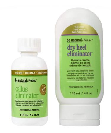 Be Natural Callus Eliminator- Dry Heel Eliminator Set