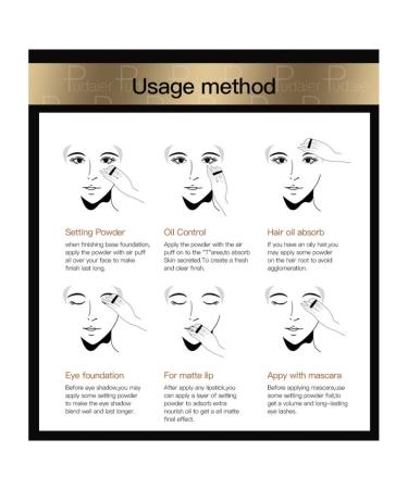 Buy Makeup Loose Setting Powder - Oil Control Matte Mineral Face Concealer 05 Heat | International Shipping Available - Buy Online on SooperMarket.com