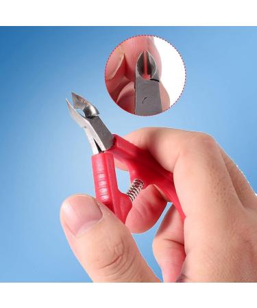 Socobeta Manicure Pliers Plier 10x6x2 Professional Stainless Steel Plastic Nail Clipper Cutter Toe Finger Cuticle Plier Manicure Tool - Buy Online on SooperMarket.com