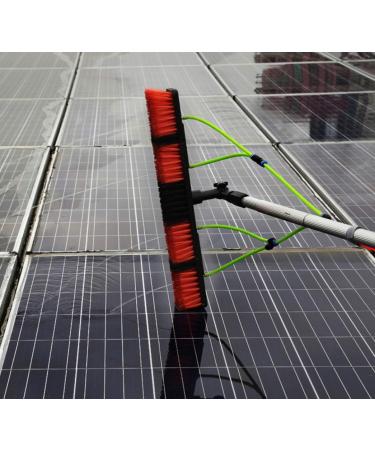 photovoltaic cleaner window cleaning pole Photovoltaic Panel Cleaning Window Clean 3-12m Water Fed Telescopic Brush Extendable Cleaner Conservatory Roof Cleaning Tools / 7m Rod / 30cm Bru 7m Rod 30cm brush head - Buy Online on SooperMarket.com