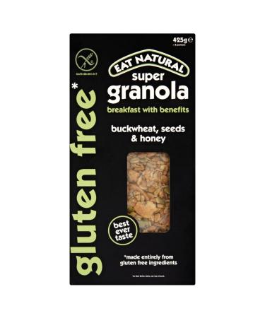 Eat Natural Eat Natural Gluten Free Super Granola Buckwheat Seeds and Honey 425 g