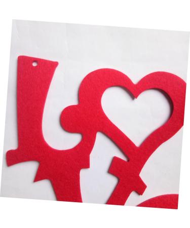 ABOOFAN Front Door Signs Door Wall Decoration Sign Valentine's Day Pendant Listing Background Wall Panel - Buy Online on SooperMarket.com